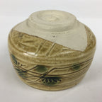 Japanese Ceramic Kiseto Ware Tea Ceremony Bowl Vtg White Matcha Chawan GTB780