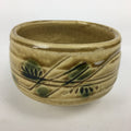 Japanese Ceramic Kiseto Ware Tea Ceremony Bowl Vtg White Matcha Chawan GTB780
