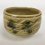 Japanese Ceramic Kiseto Ware Tea Ceremony Bowl Vtg White Matcha Chawan GTB780