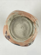 Japanese Ceramic Kishu Ware Aoi Kiln Sake Bottle Pottery Yakimono Tokkuri TS492