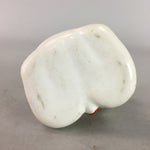 Japanese Ceramic Kokeshi Doll Vtg Pottery Figurine Child Playing Drum Bib KF185