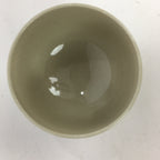 Japanese Ceramic Kutani Teacup Vtg Pottery Red Gold flower Yunomi Sencha TC217