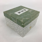 Japanese Ceramic Kyo Ware Mishima Green Tea Bowl ChawanTea Ceremony PX569