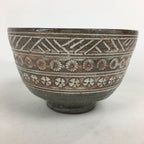Japanese Ceramic Kyo Ware Mishima Green Tea Bowl ChawanTea Ceremony PX569