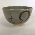 Japanese Ceramic Kyo Ware Shimizu Tea Ceremony Bowl Vtg Plum Blossom GTB761