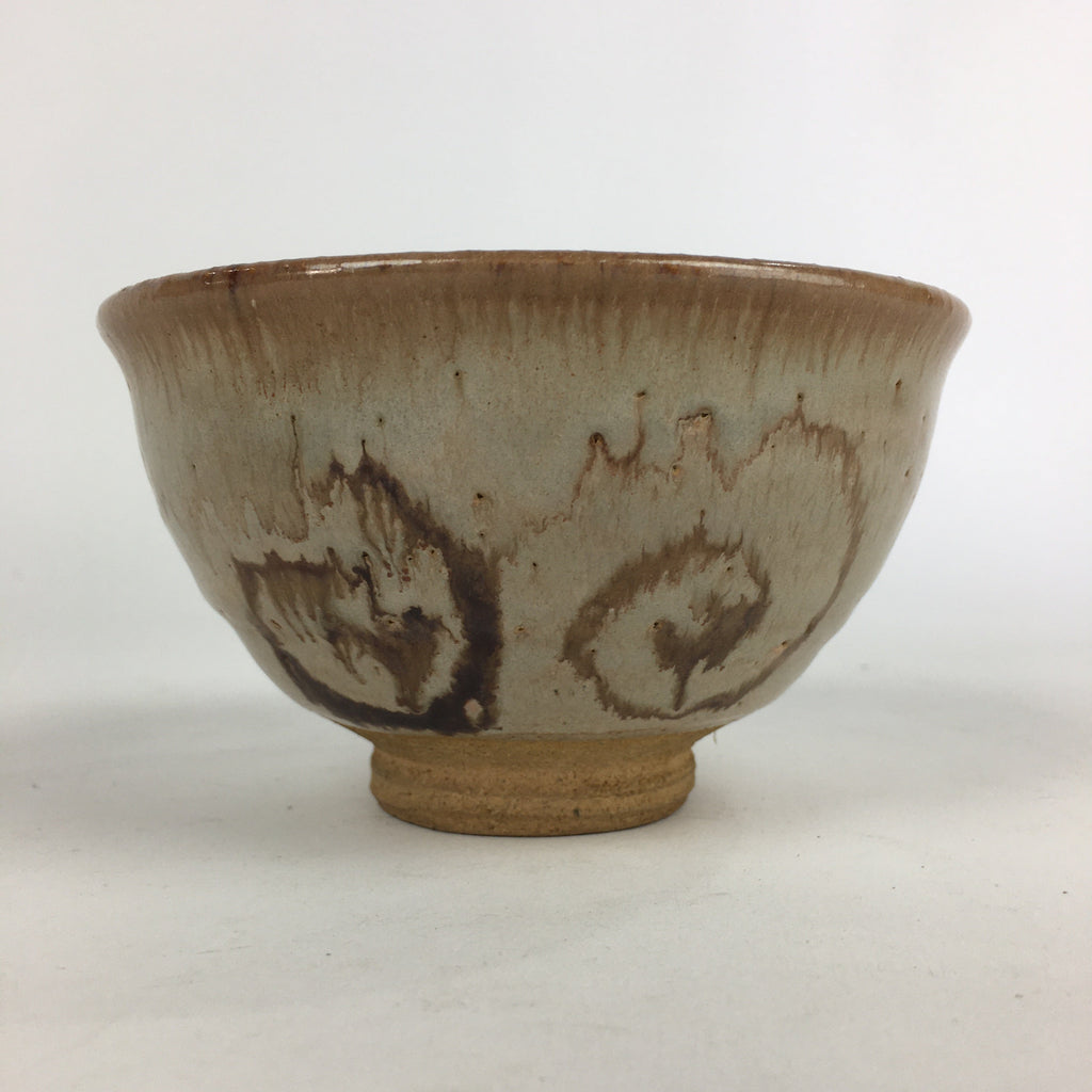 Japanese Ceramic Kyo Ware Tea Ceremony Green Tea Bowl Vtg Chawan GTB936