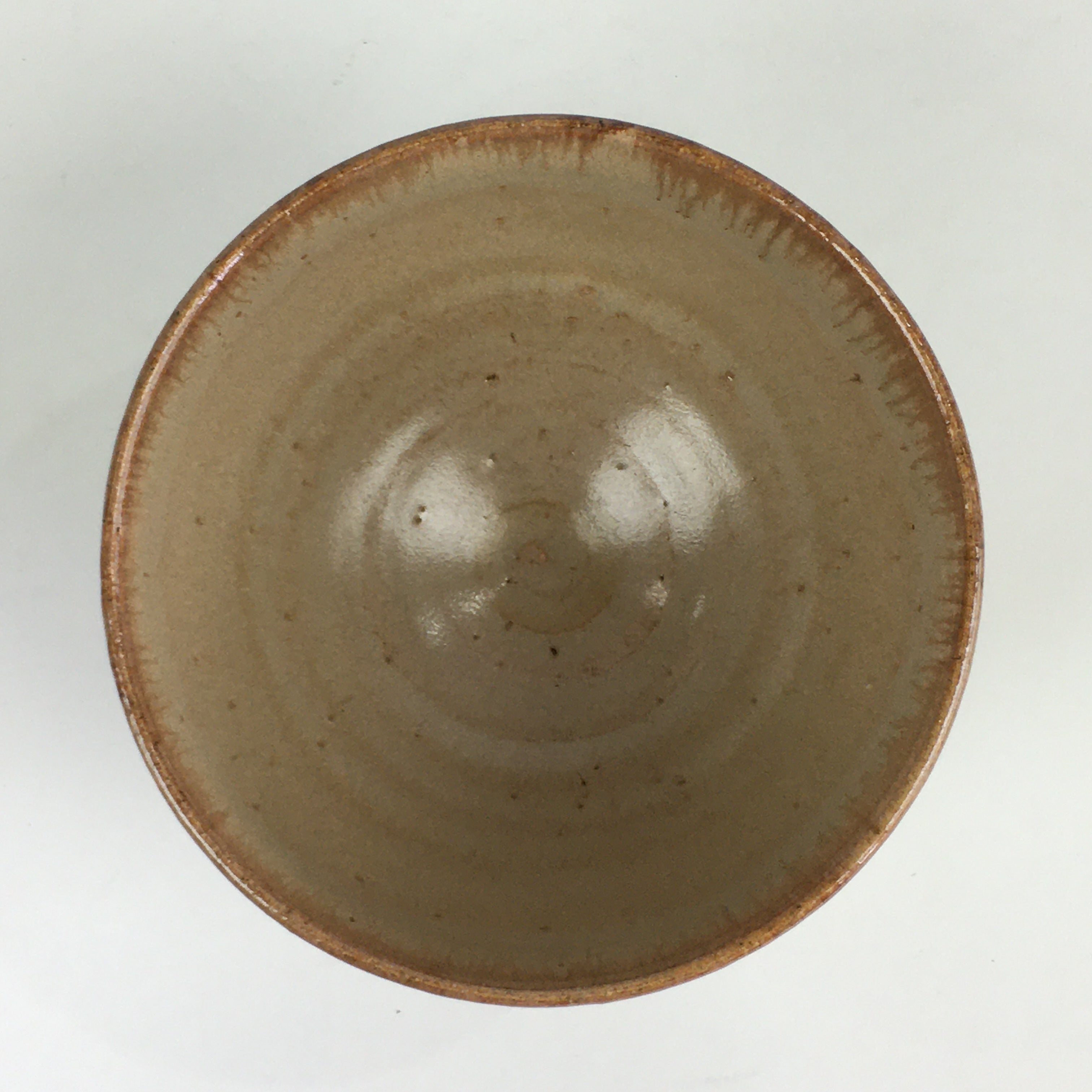 Japanese Ceramic Kyo Ware Tea Ceremony Green Tea Bowl Vtg Chawan GTB936