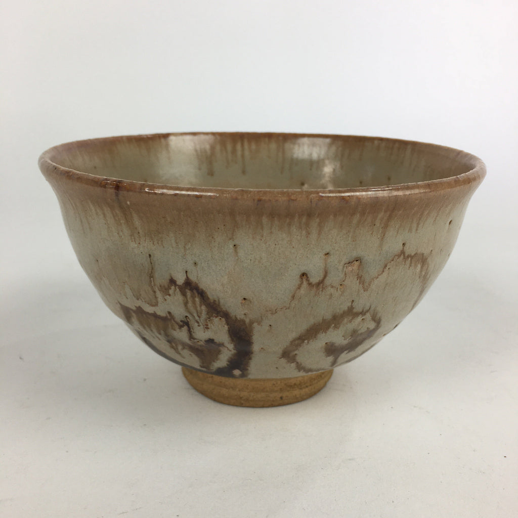 Japanese Ceramic Kyo Ware Tea Ceremony Green Tea Bowl Vtg Chawan GTB936