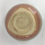 Japanese Ceramic Kyoto Shimizu Ware Tea Ceremony Bowl Vtg White Pink Glaze GTB75