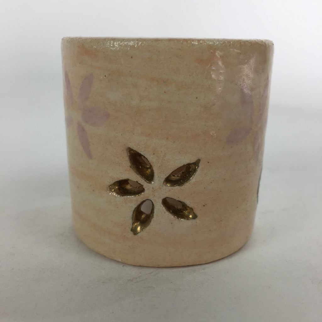 Japanese Ceramic Ladle Rest Lid Stand Tea Ceremony Vtg Futaoki Hina Doll TG145