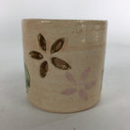 Japanese Ceramic Ladle Rest Lid Stand Tea Ceremony Vtg Futaoki Hina Doll TG145