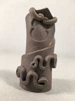 Japanese Ceramic Ladle Rest Lid Stand Tea Ceremony Vtg Futaoki TG114