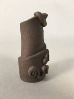 Japanese Ceramic Ladle Rest Lid Stand Tea Ceremony Vtg Futaoki TG114