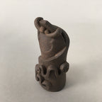 Japanese Ceramic Ladle Rest Lid Stand Tea Ceremony Vtg Futaoki TG114