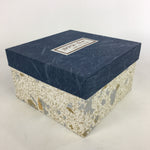 Japanese Ceramic Large Bowl Vtg Kyoyaki Pottery White Brown Oobachi PX548