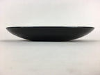 Japanese Ceramic Large Plate Vtg Pottery Party Serving Plate Black PP949