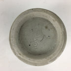 Japanese Ceramic Large Teacup Yunomi Vtg Pottery White Blue Sencha PP890