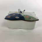 Japanese Ceramic Lidded Plate Bowl Vtg Arita ware Masamine Floral Pattern PP536