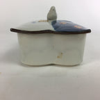 Japanese Ceramic Lidded Plate Bowl Vtg Arita ware Masamine Floral Pattern PP536