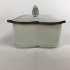Japanese Ceramic Lidded Plate Bowl Vtg Arita ware Masamine Floral Pattern PP536