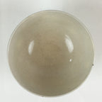 Japanese Ceramic Lidded Rice Bowl Vtg White Chawan Pottery PY127