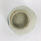 Japanese Ceramic Mino Ware Sake Cup Vtg Guinomi Ochoko White Green GU930