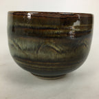 Japanese Ceramic Mino Ware Tea Ceremony Green Tea Bowl Vtg Chawan GTB859