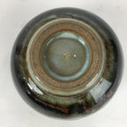 Japanese Ceramic Mino Ware Tea Ceremony Green Tea Bowl Vtg Chawan GTB859