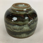 Japanese Ceramic Mino Ware Tea Ceremony Green Tea Bowl Vtg Chawan GTB859