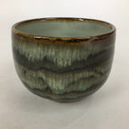 Japanese Ceramic Mino Ware Tea Ceremony Green Tea Bowl Vtg Chawan GTB859