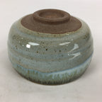 Japanese Ceramic Mino Ware Tea Ceremony Green Tea Bowl Vtg Chawan GTB860