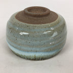 Japanese Ceramic Mino Ware Tea Ceremony Green Tea Bowl Vtg Chawan GTB860