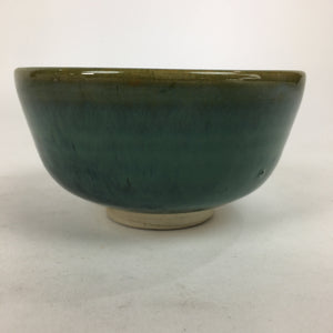 Japanese Ceramic Mino Ware Tea Ceremony Green Tea Bowl Vtg Chawan GTB863