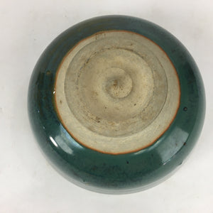 Japanese Ceramic Mino Ware Tea Ceremony Green Tea Bowl Vtg Chawan GTB863
