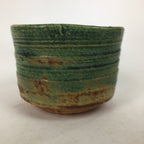 Japanese Ceramic Mino Ware Tea Ceremony Green Tea Bowl Vtg Chawan GTB870