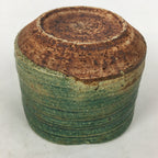 Japanese Ceramic Mino Ware Tea Ceremony Green Tea Bowl Vtg Chawan GTB870