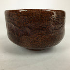 Japanese Ceramic Ohi Ware Tea Ceremony Green Tea Bowl Vtg Chawan GTB877