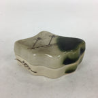 Japanese Ceramic Oribe Ware Incense Container Kogo Vtg Tea Ceremony PP745