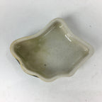 Japanese Ceramic Oribe Ware Incense Container Kogo Vtg Tea Ceremony PP745