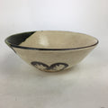 Japanese Ceramic Oribe Ware Tea Ceremony Green Tea Bowl Vtg Chawan GTB880