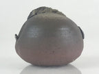 Japanese Ceramic Ornament Boar Vtg Blue Figurine Okimono Paperweight BD828