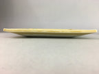 Japanese Ceramic Plate 6 pc Set Ki Seto ware Vtg Wooden Box Bamboo PX443