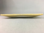 Japanese Ceramic Plate 6 pc Set Ki Seto ware Vtg Wooden Box Bamboo PX443