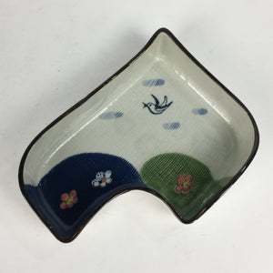 Japanese Ceramic Plate Bowl Vtg Arita ware Masamine Floral Bird Pattern PP537