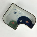 Japanese Ceramic Plate Bowl Vtg Arita ware Masamine Floral Bird Pattern PP538