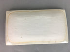 Japanese Ceramic Plate Vtg Rectangle Pottery Floral Kanji Yellow Canola PP326