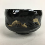 Japanese Ceramic Raku Ware Green Tea Bowl Vtg Matcha Chawan Tea Ceremony PX571