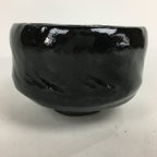Japanese Ceramic Raku Ware Green Tea Bowl Vtg Matcha Chawan Tea Ceremony PX571
