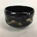 Japanese Ceramic Raku Ware Green Tea Bowl Vtg Matcha Chawan Tea Ceremony PX571