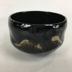 Japanese Ceramic Raku Ware Green Tea Bowl Vtg Matcha Chawan Tea Ceremony PX571